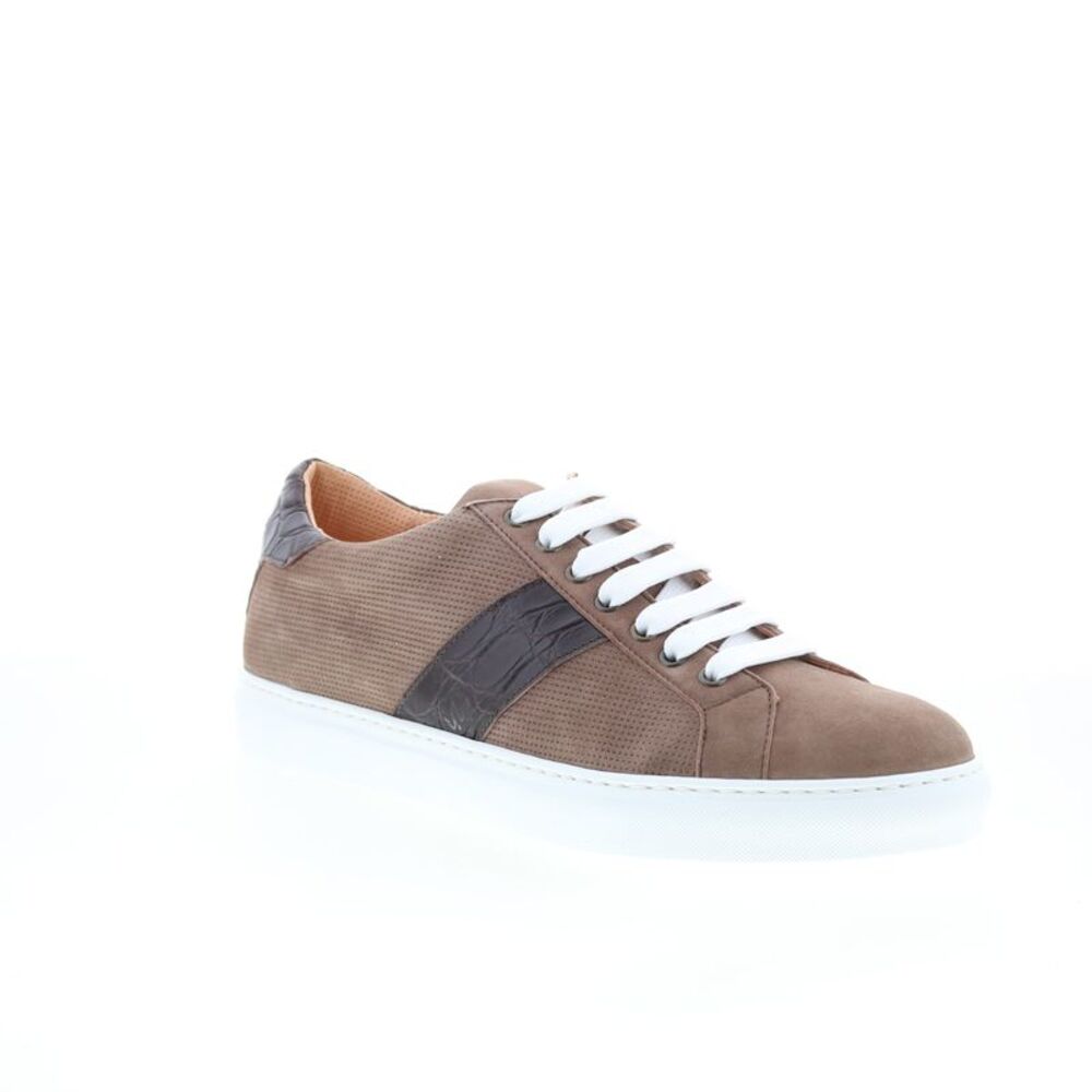 Zelli Italia Mens Olympias Brown Shoes (NWT) - Picture 2 of 7